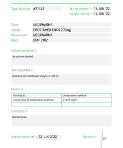 8x DROSTAMED ENAN 200