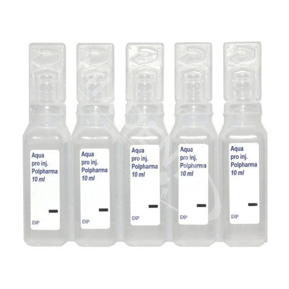 AQUA PRO INJECTIONE (AQUA INJ 10ML) x5
